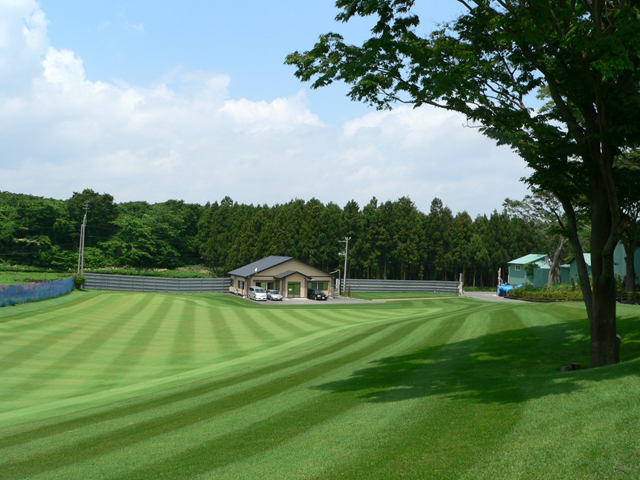 自然に囲まれた清潔な農場