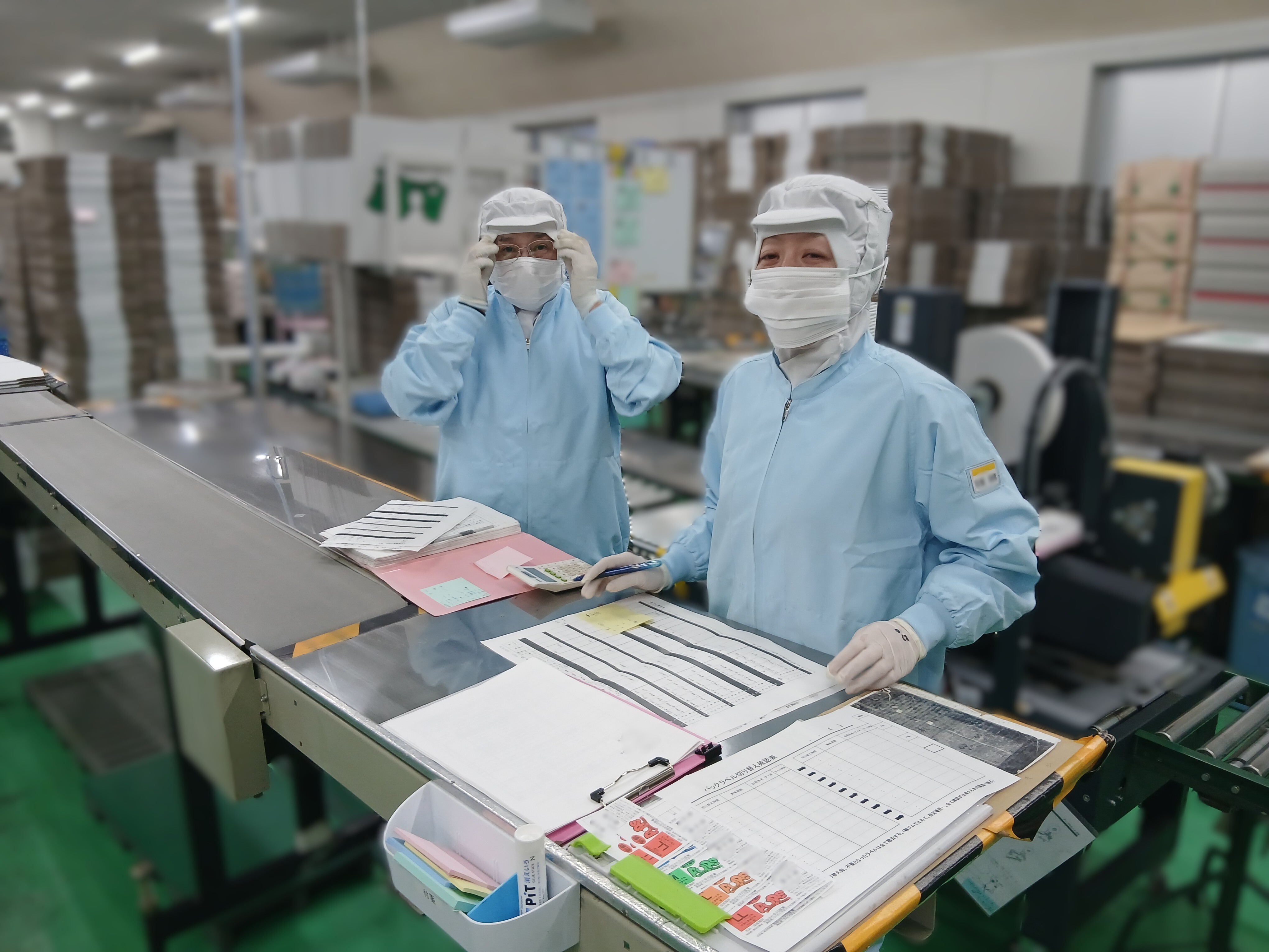 中月産業で働くスタッフ